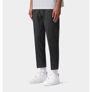 NWT I Love Ugly Slim Kobe Pant Mens XL Grey Wool Blend Cropped Preppy Capsule